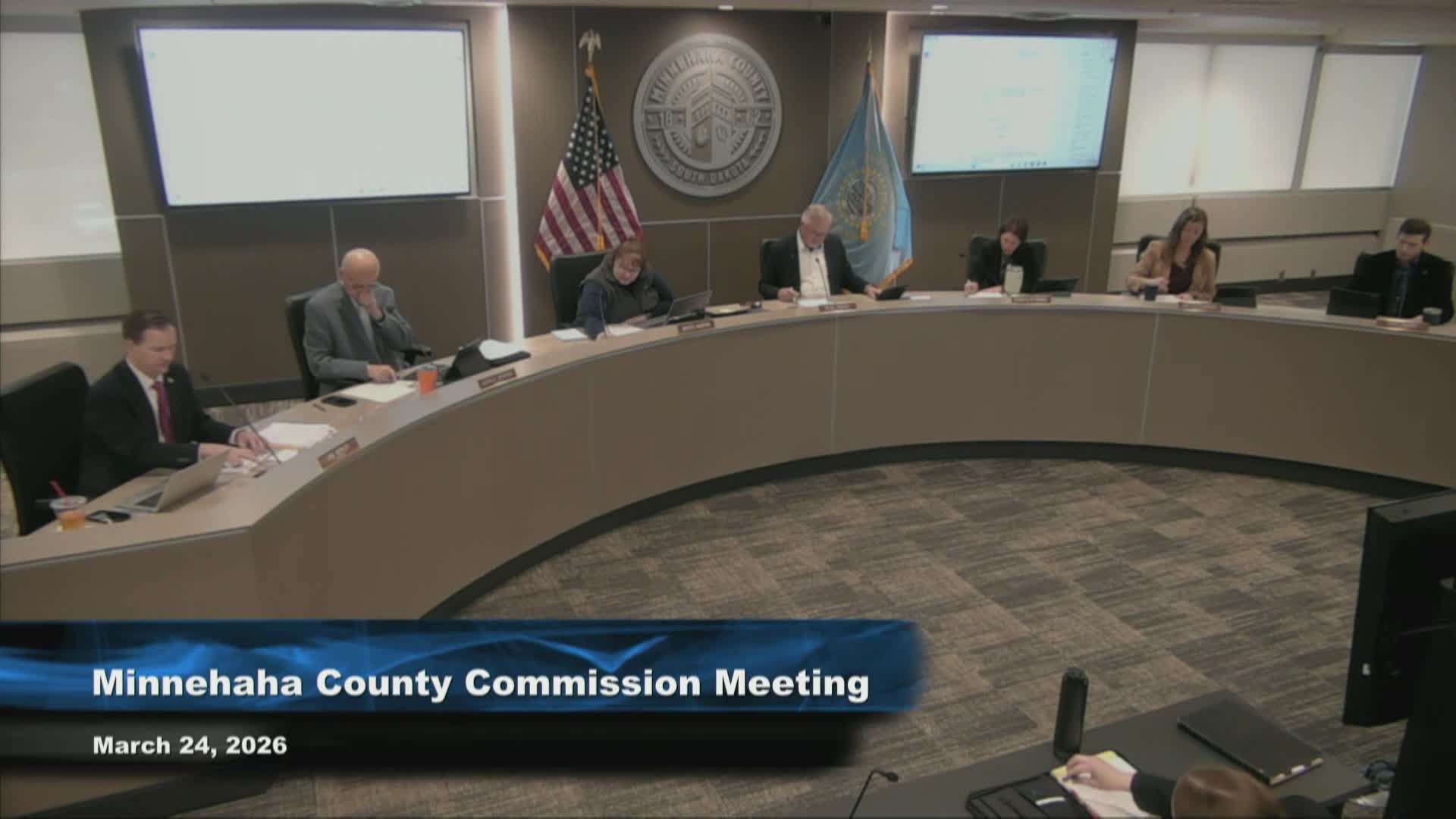 Minnehaha County Commission Meeting 3-24-26